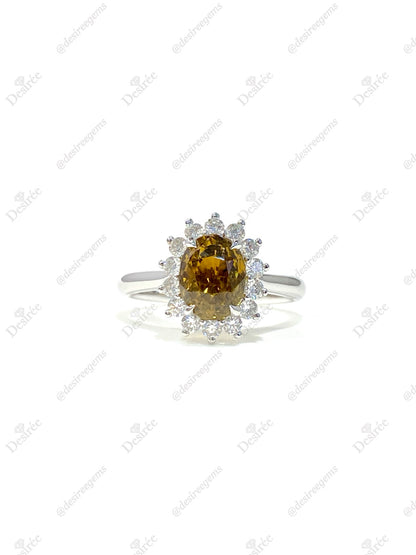 Natural Chrysoberyl 2.19ct Ring
