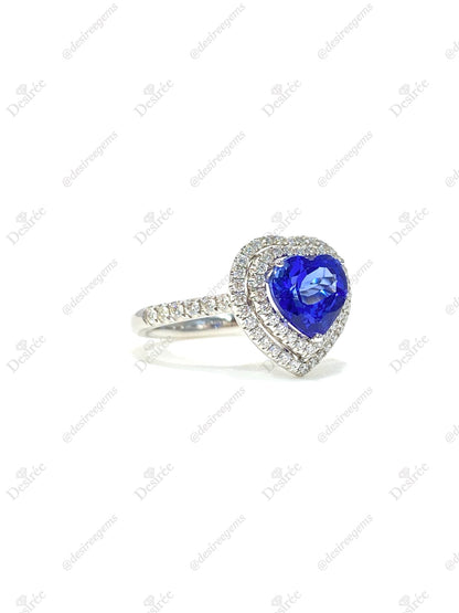 Natural Tanzanite 1.99ct Ring