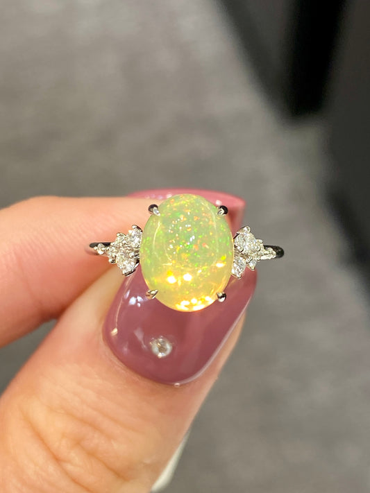 Natural Opal 1.69ct Ring