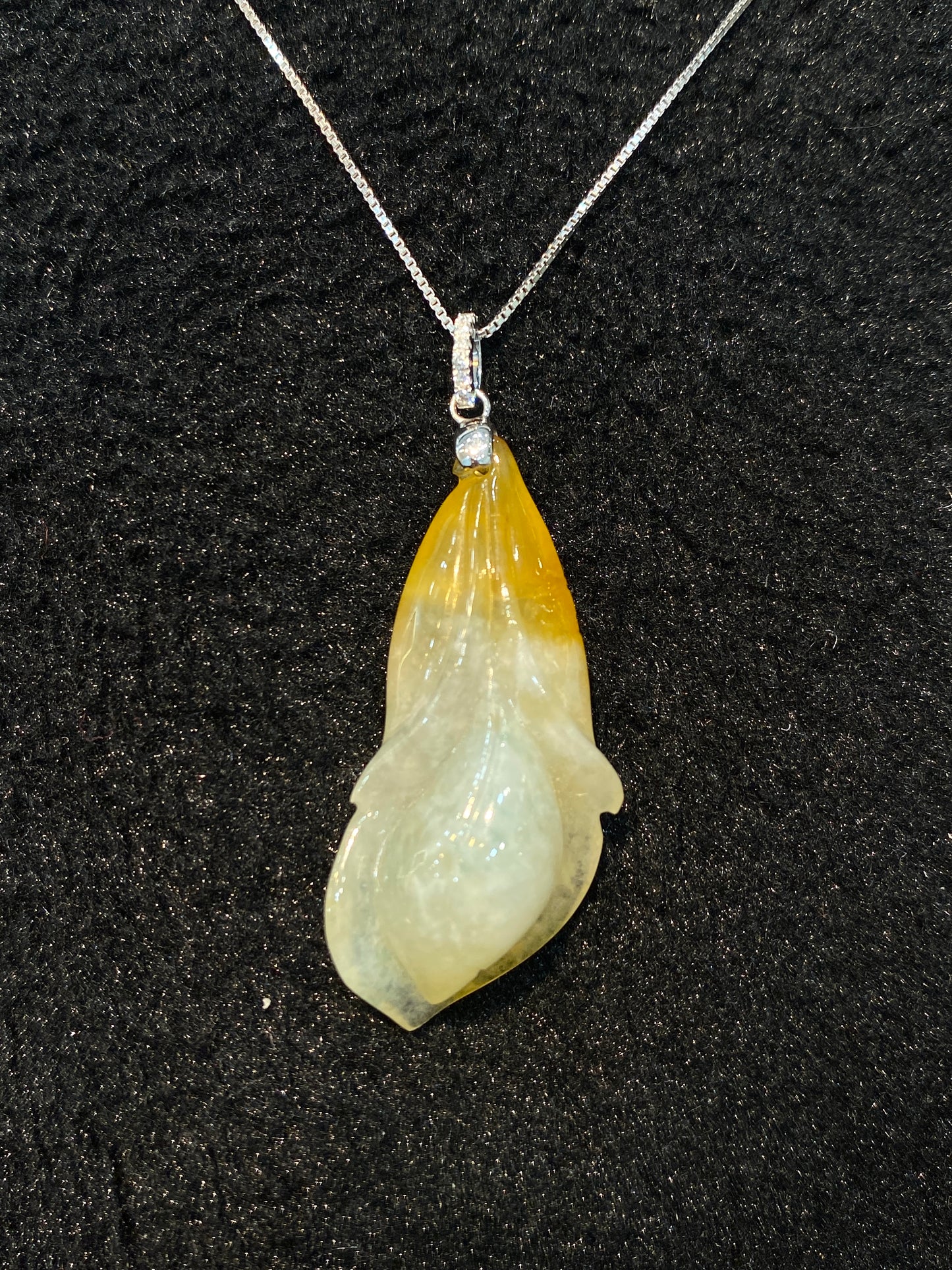 Natural Type A Jadeite Pendant