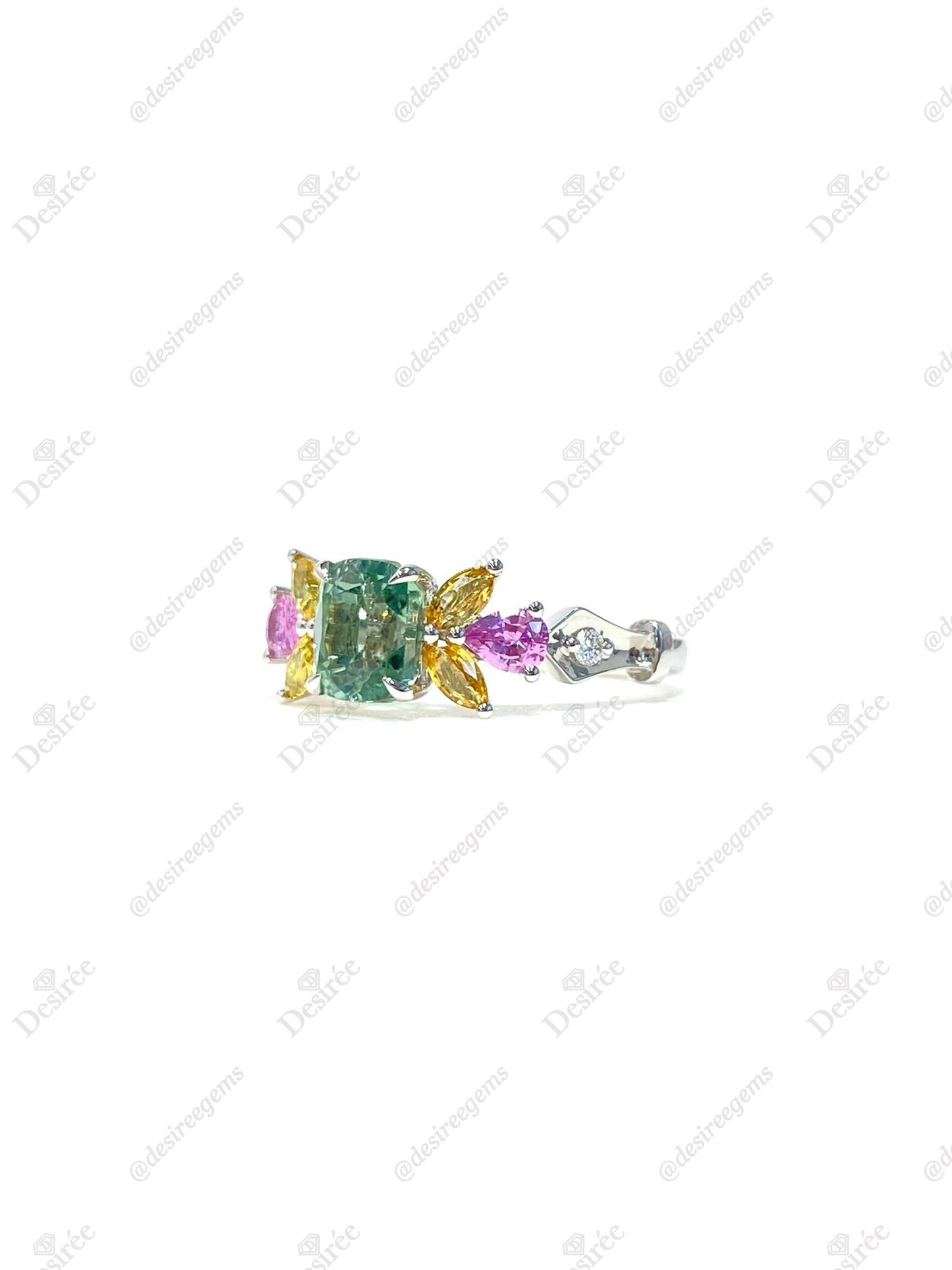Natural Tourmaline 1.24ct Ring