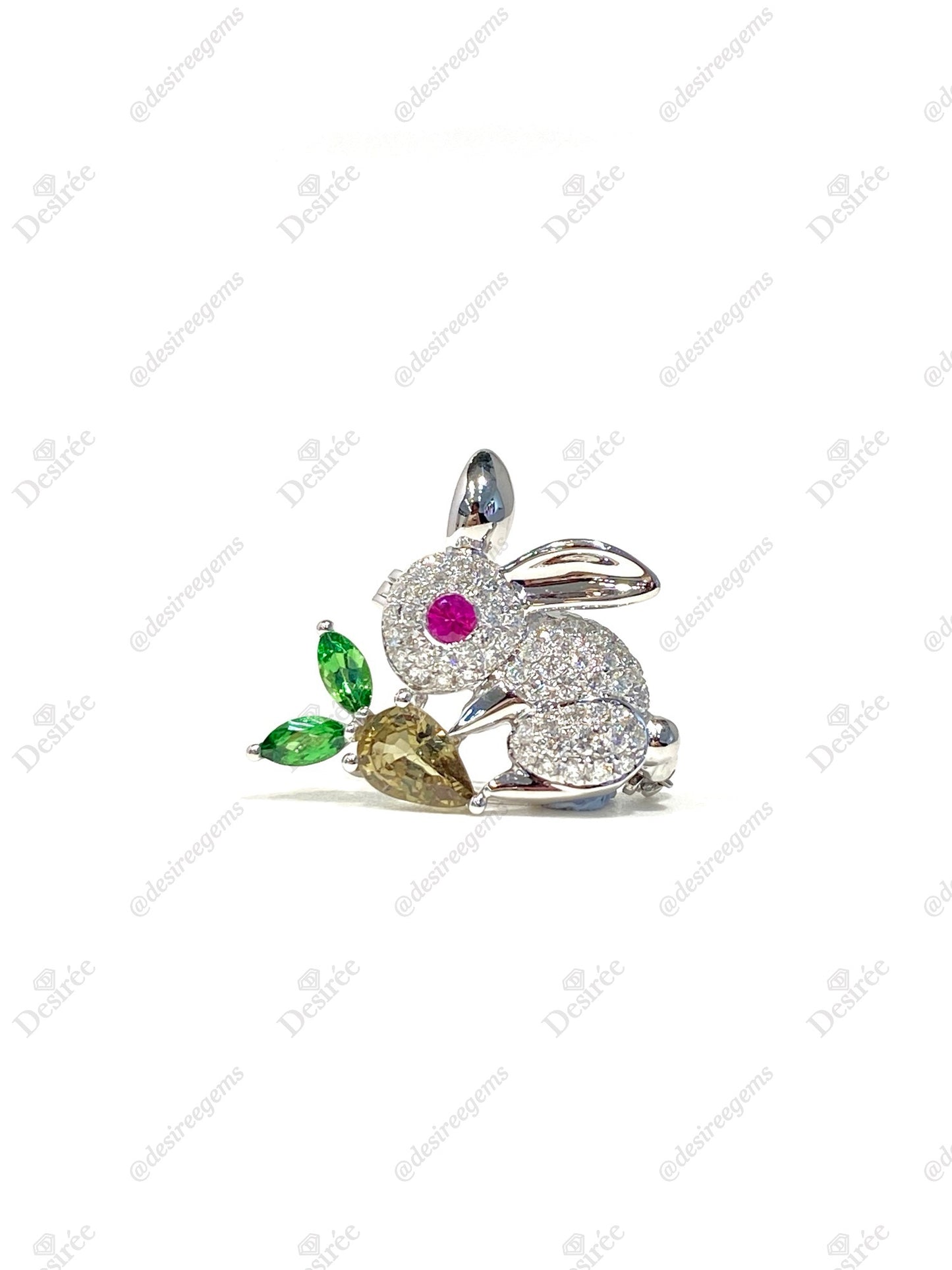 Rabbit Brooch