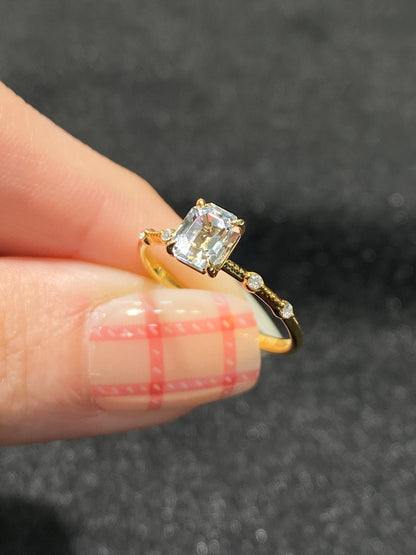 Natural Tourmaline 0.95ct Ring