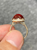 Mandarin Garnet Ring 14.77ct