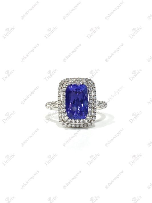 Natural Tanzanite 2.67ct Ring