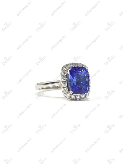 Natural Tanzanite 3.14ct Ring