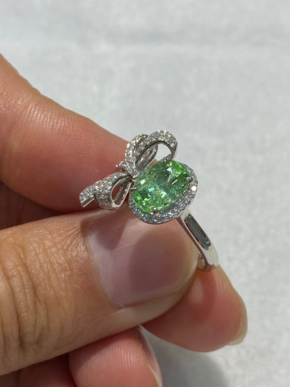 Natural Paraiba Tourmaline 2.43ct Ring