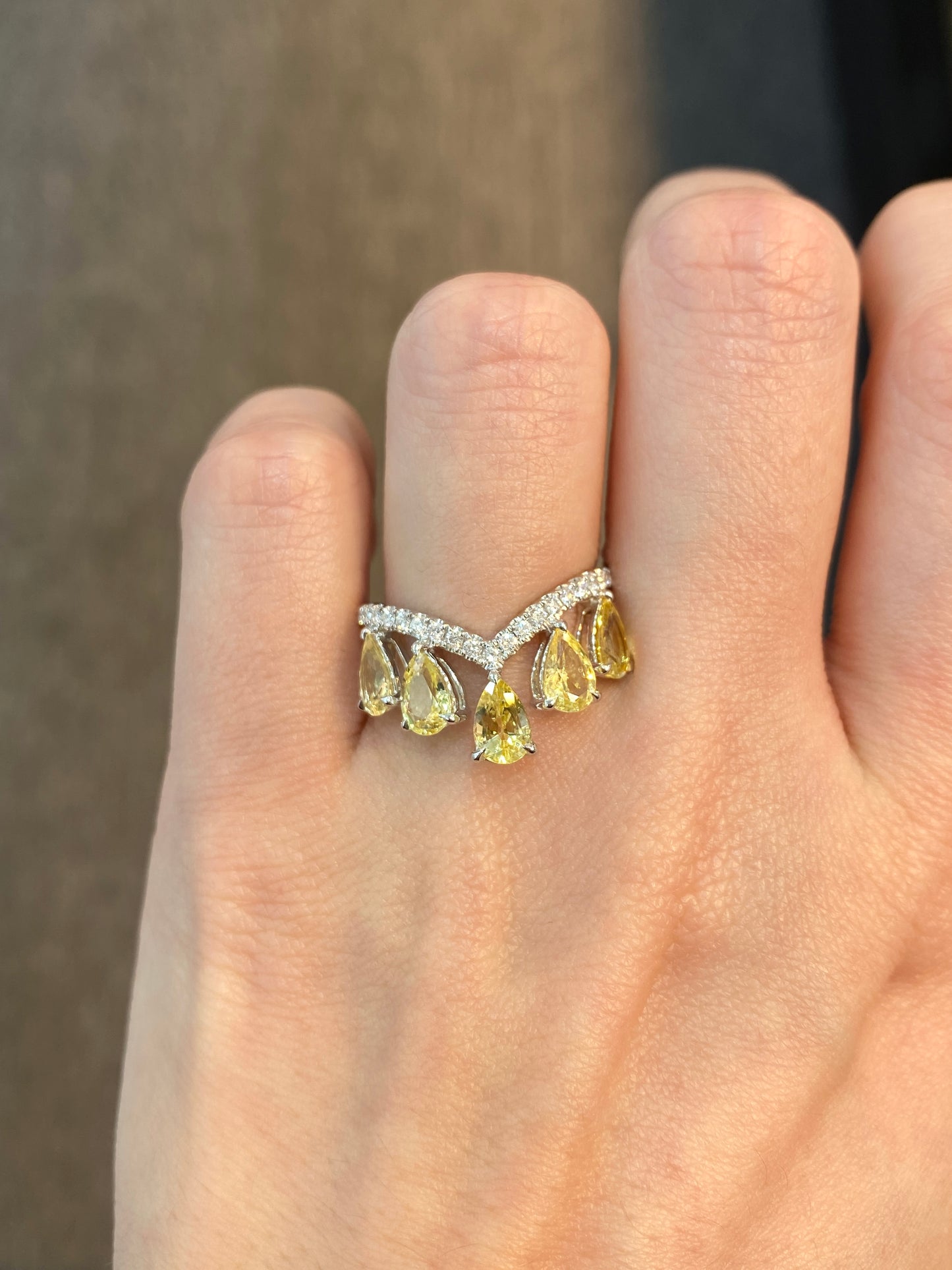 Natural Yellow Sapphire 2.24ct Ring