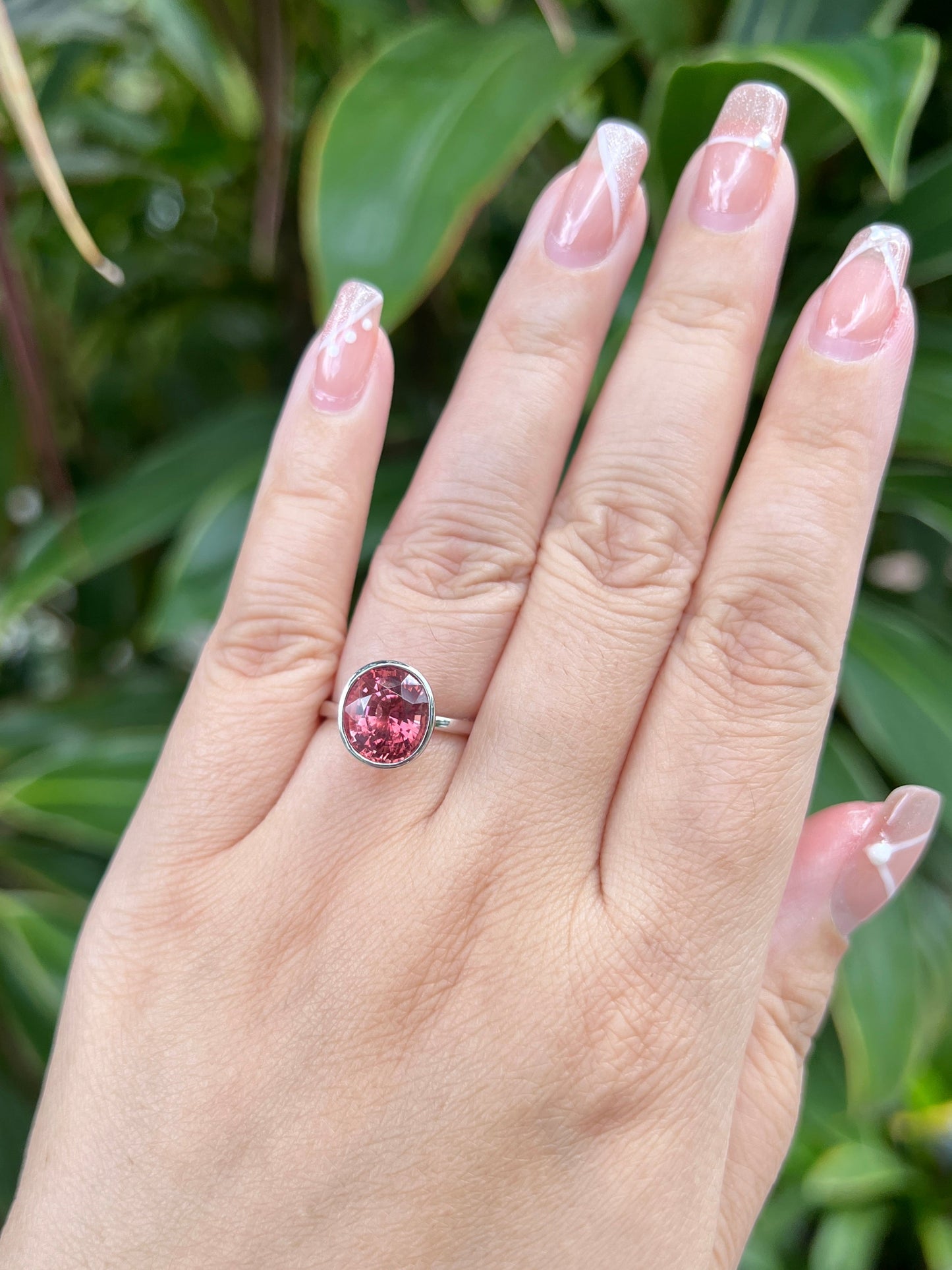 Natural Tourmaline 4.09ct Ring