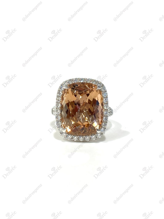 Natural Tourmaline 11.58ct Ring
