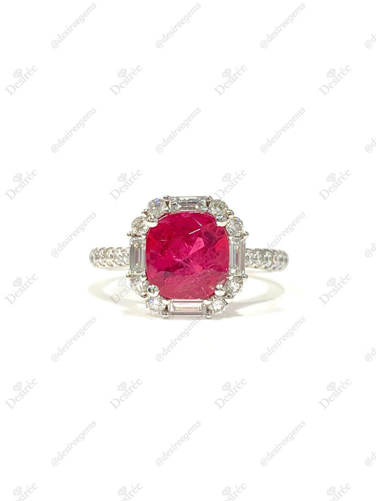 Natural Tourmaline 2.16ct Ring