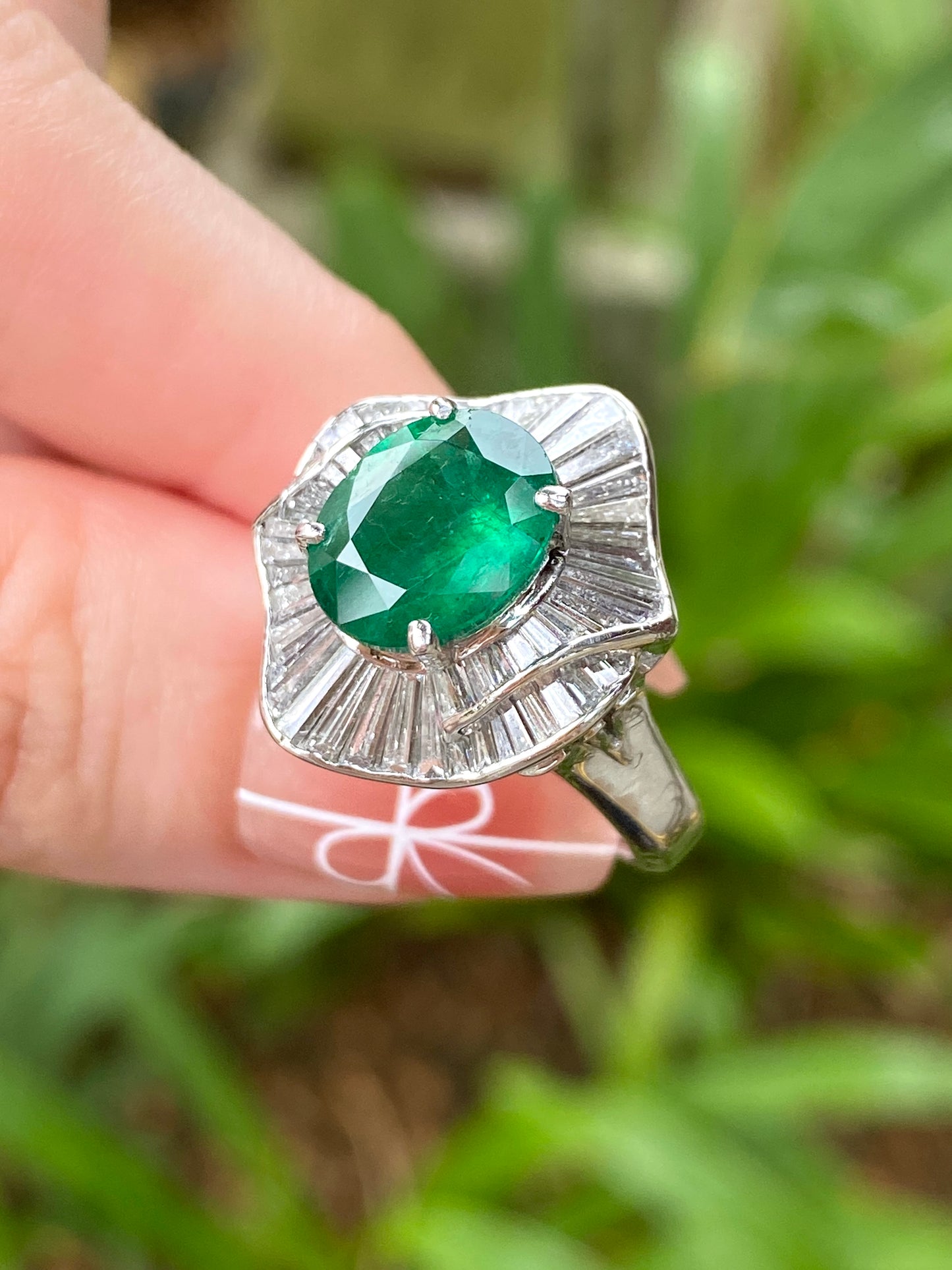 Natural Emerald 2.74ct Ring