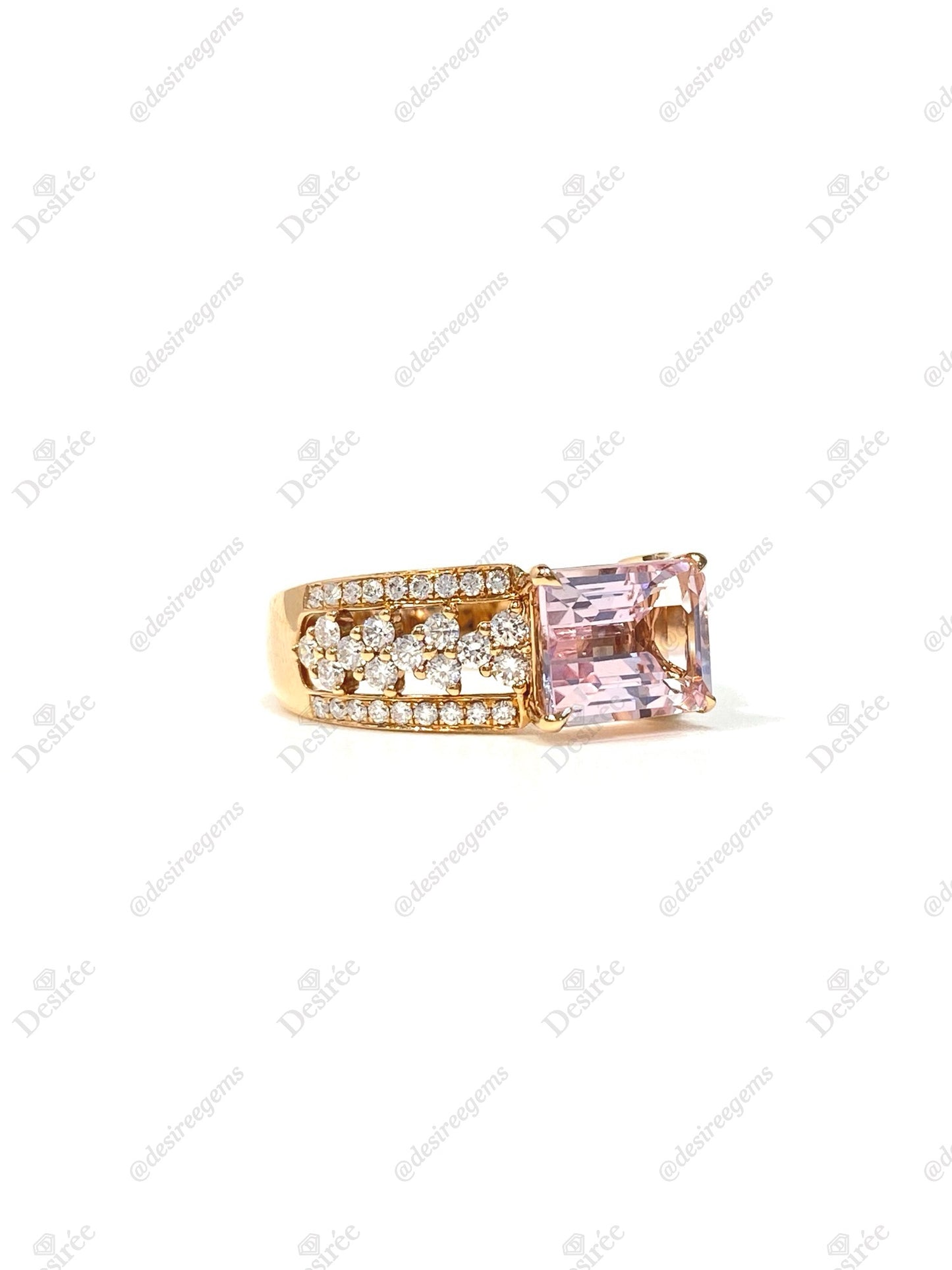 Natural Morganite 2.35ct Ring