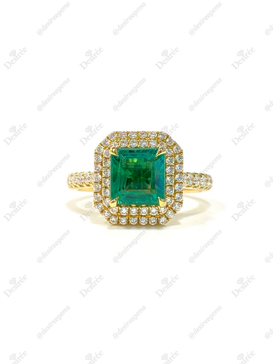 Natural Emerald 1.80ct Ring