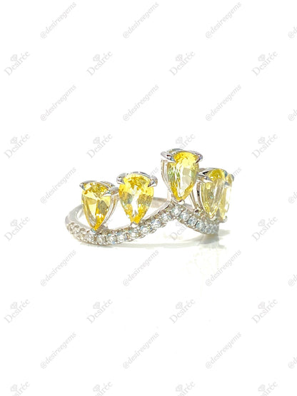 Natural Yellow Sapphire 2.24ct Ring