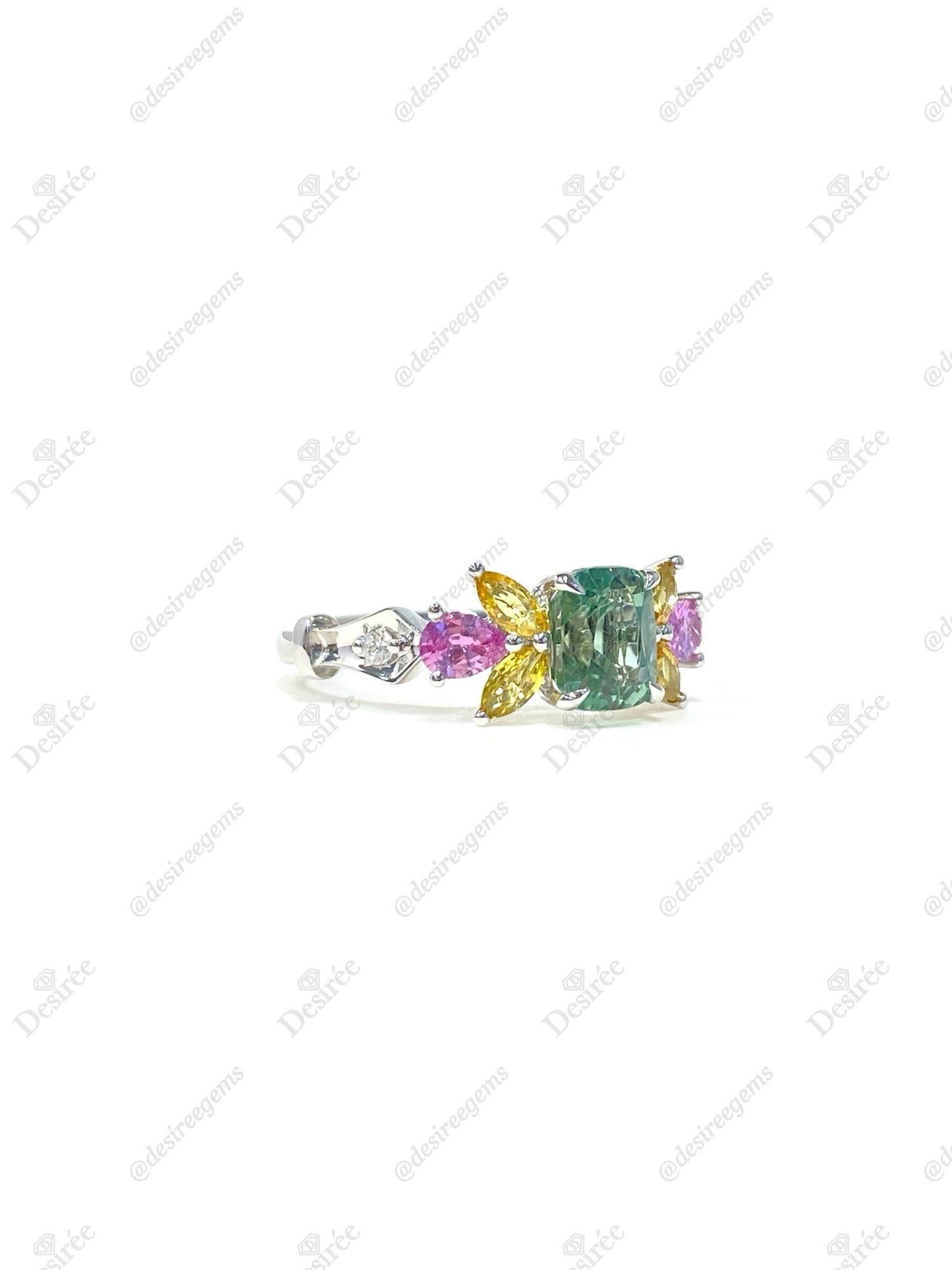Natural Tourmaline 1.24ct Ring
