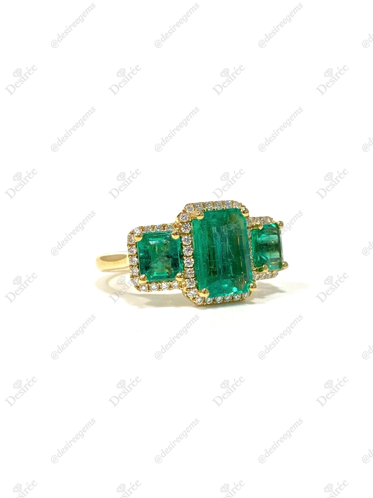 Natural Emerald 3.36ct Ring