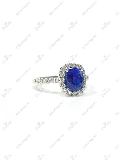 Natural Blue Sapphire 2.15ct Ring