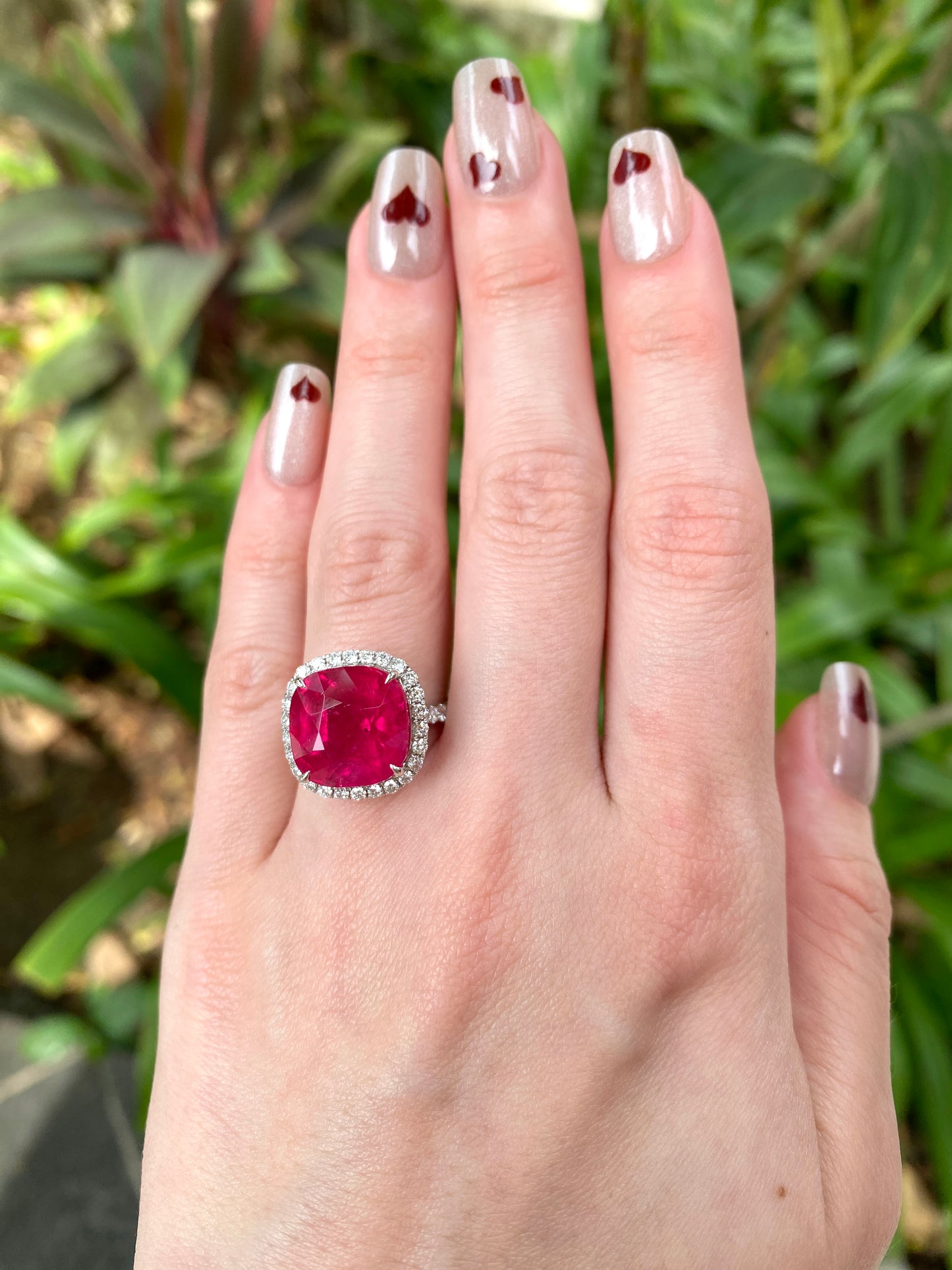 Natural Pink Tourmaline 8.64ct Ring