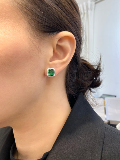 Natural Tourmaline 6.49ct Earrings