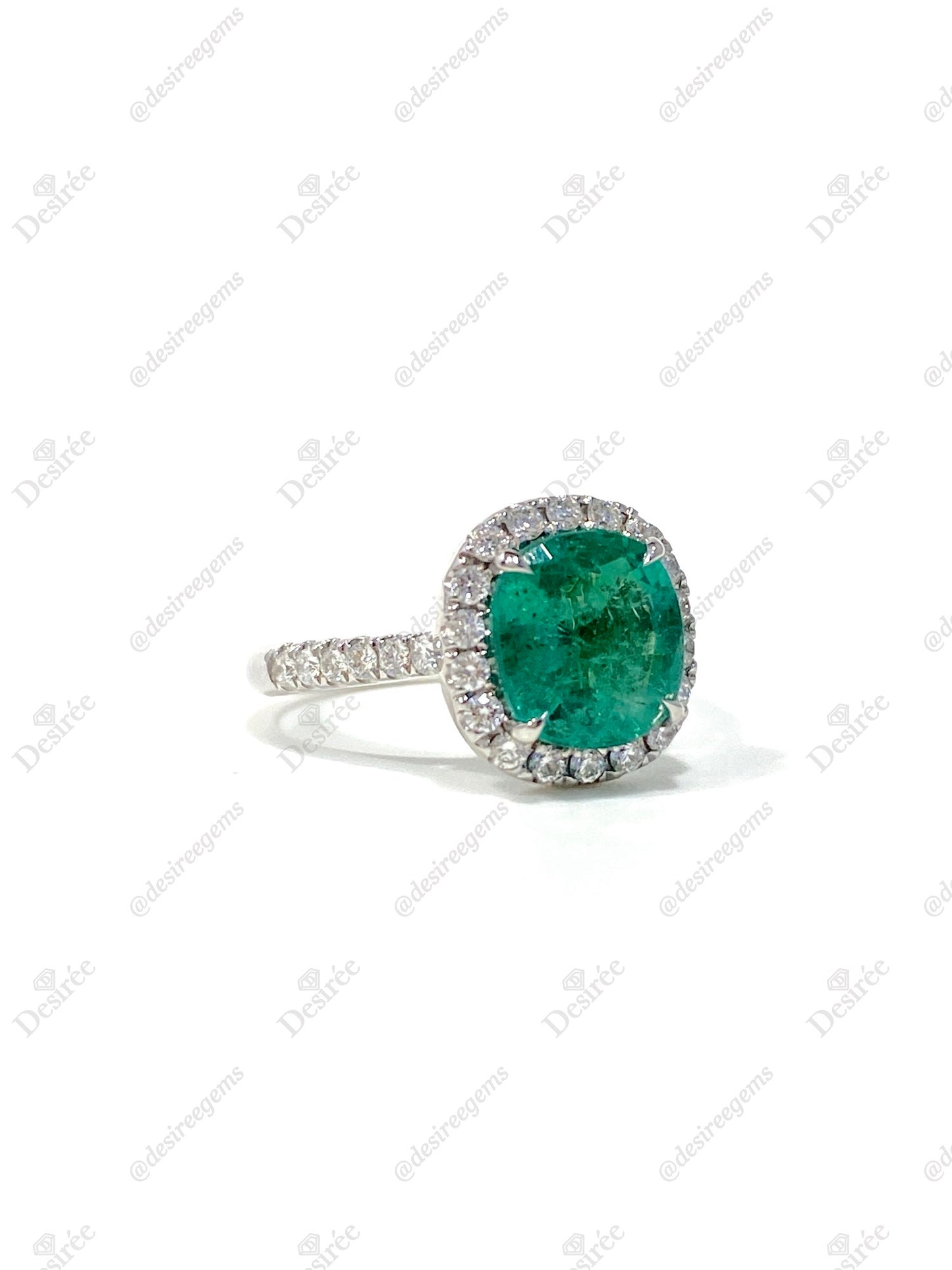 Natural Emerald 2.29ct Ring
