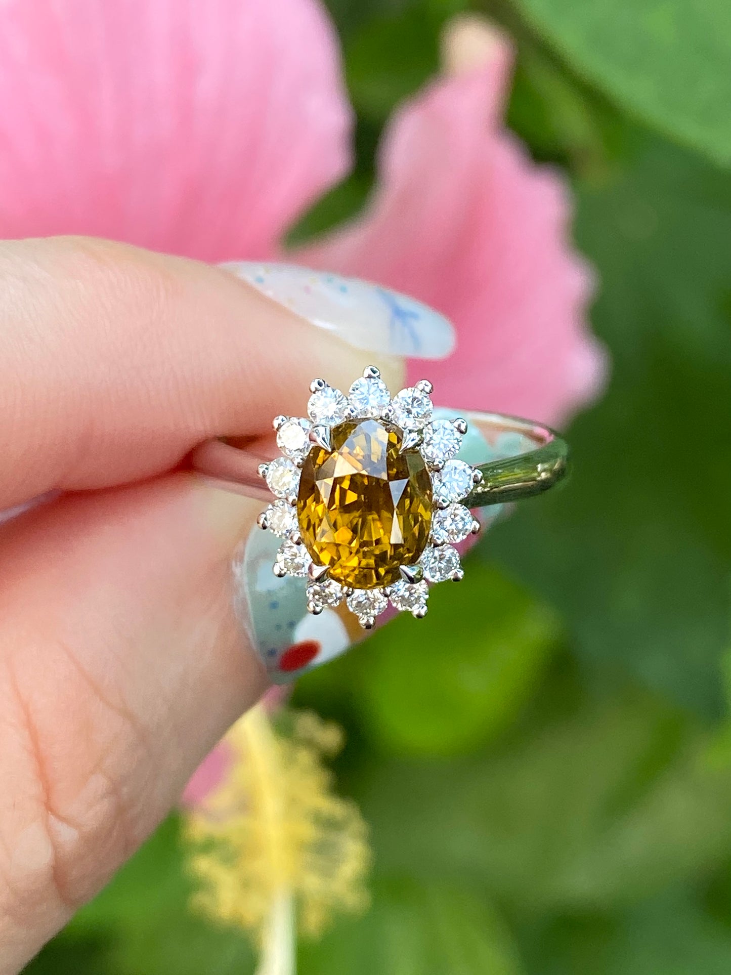 Natural Chrysoberyl 2.19ct Ring