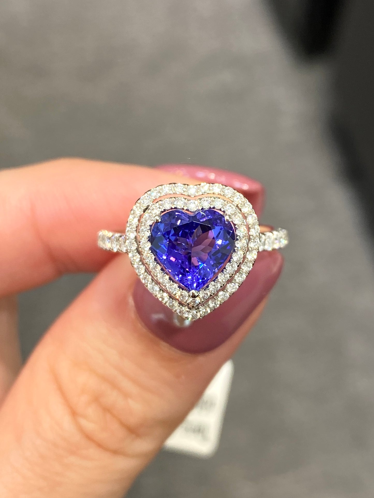 Natural Tanzanite 1.67ct Ring