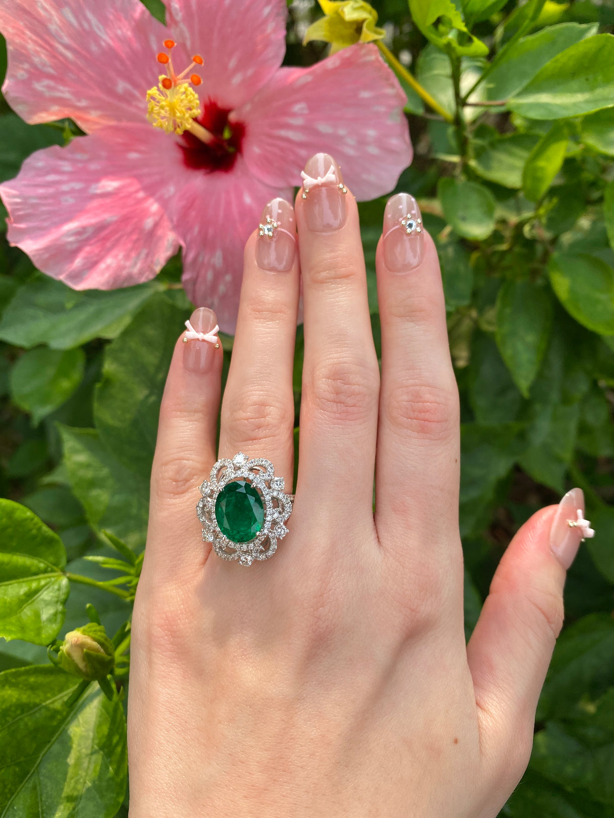 Natural Emerald 4.34ct Ring
