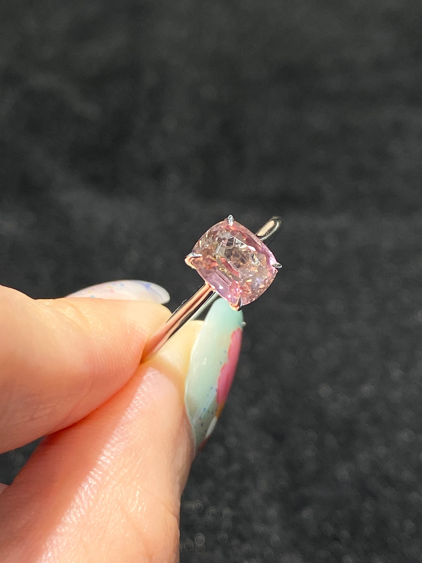 Natural Tourmaline 1.58ct Ring