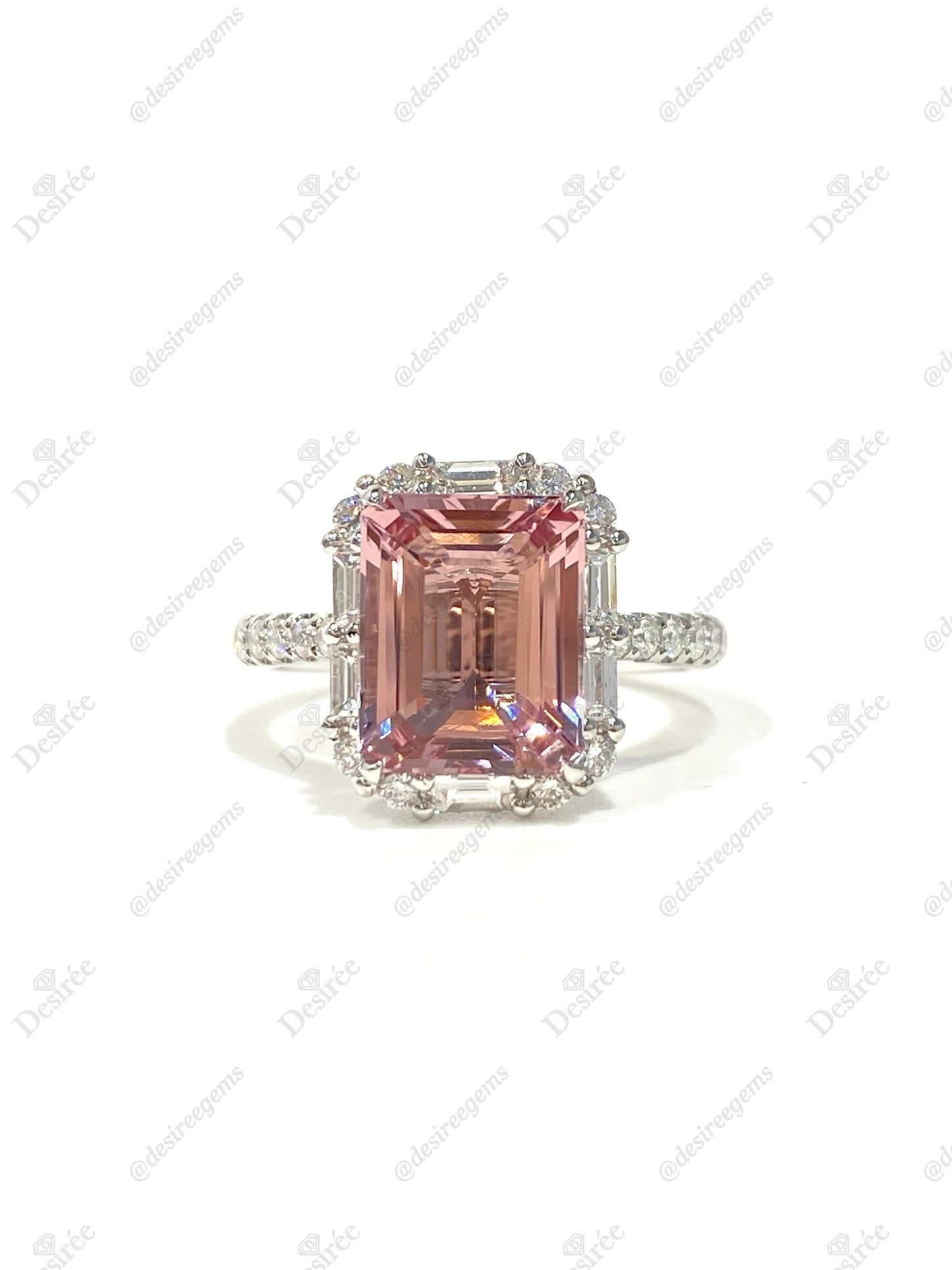 Natural Morganite 2.79ct Ring