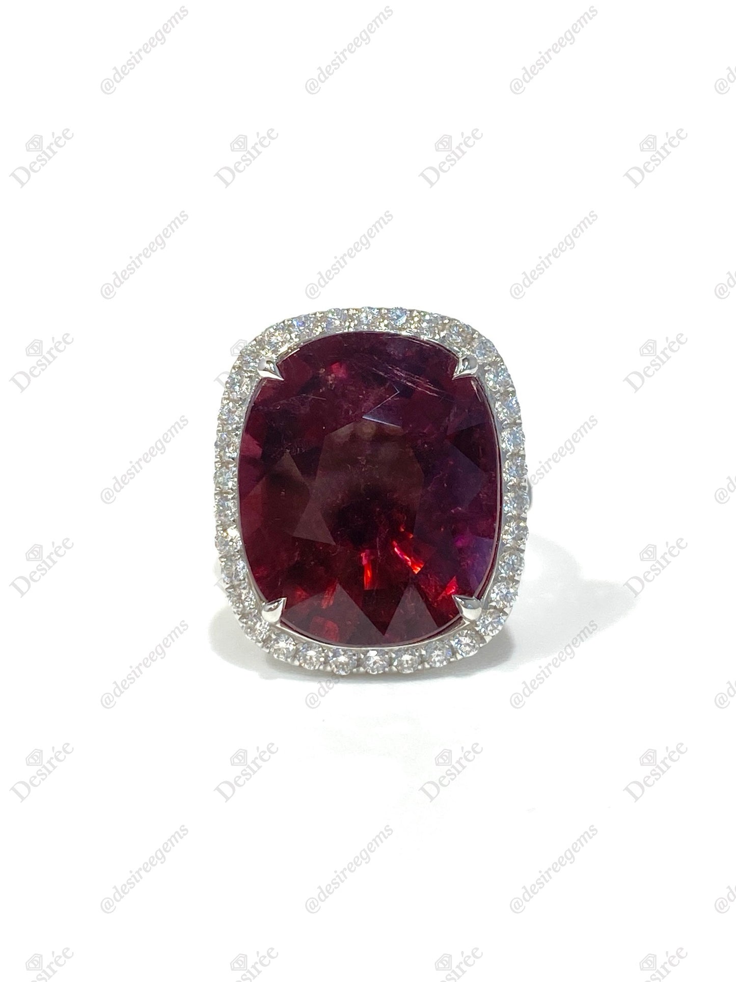 Natural Tourmaline 14.33ct Ring