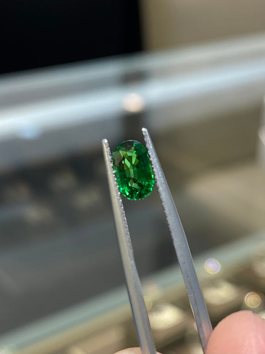 Natural Tsavorite Green Garnet 1.00ct