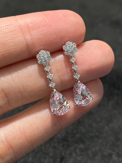 Natural Morganite 2.40ct Earrings