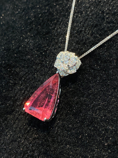 Natural Tourmaline 6.67ct Pendant