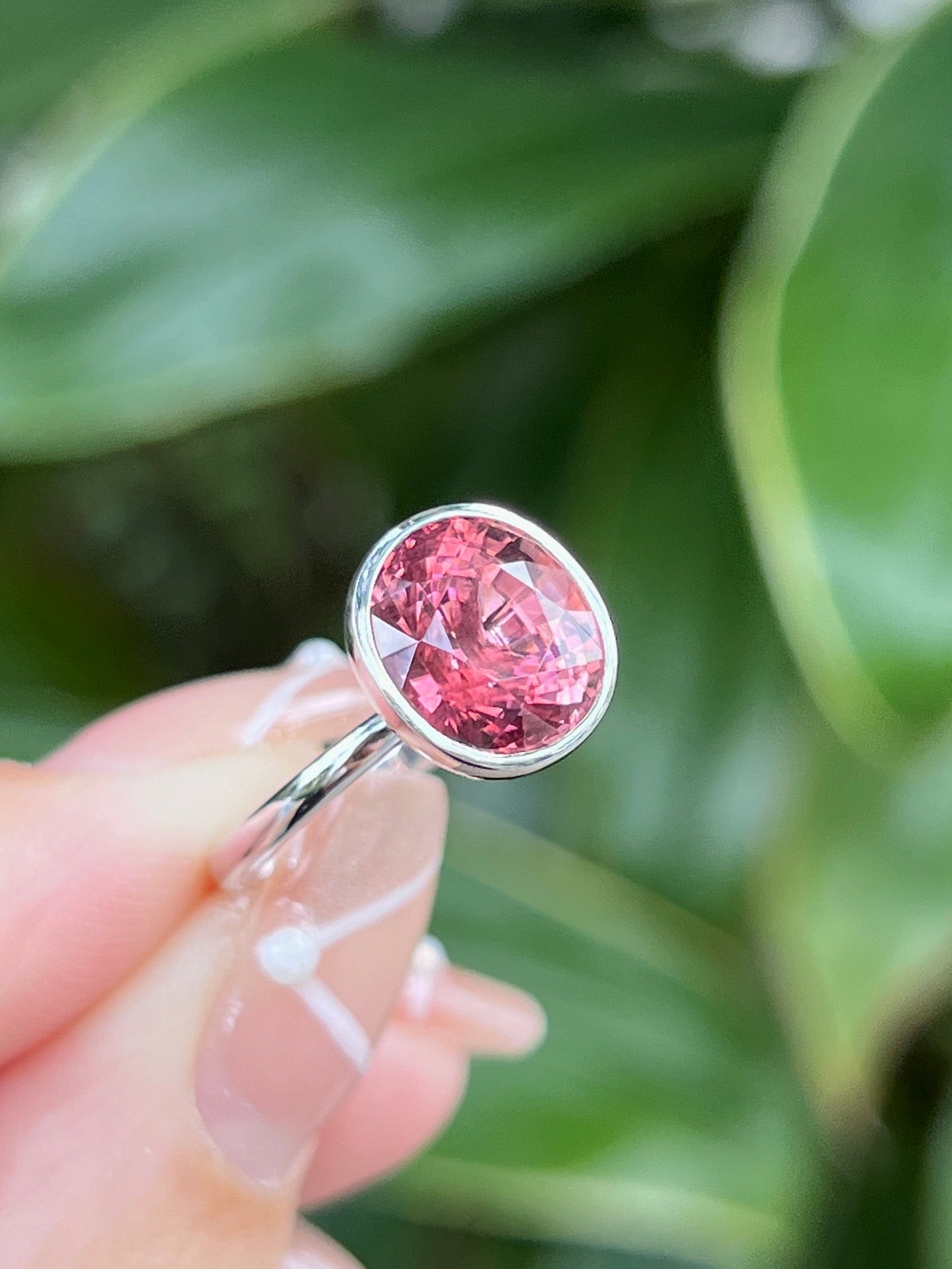 Natural Tourmaline 4.09ct Ring