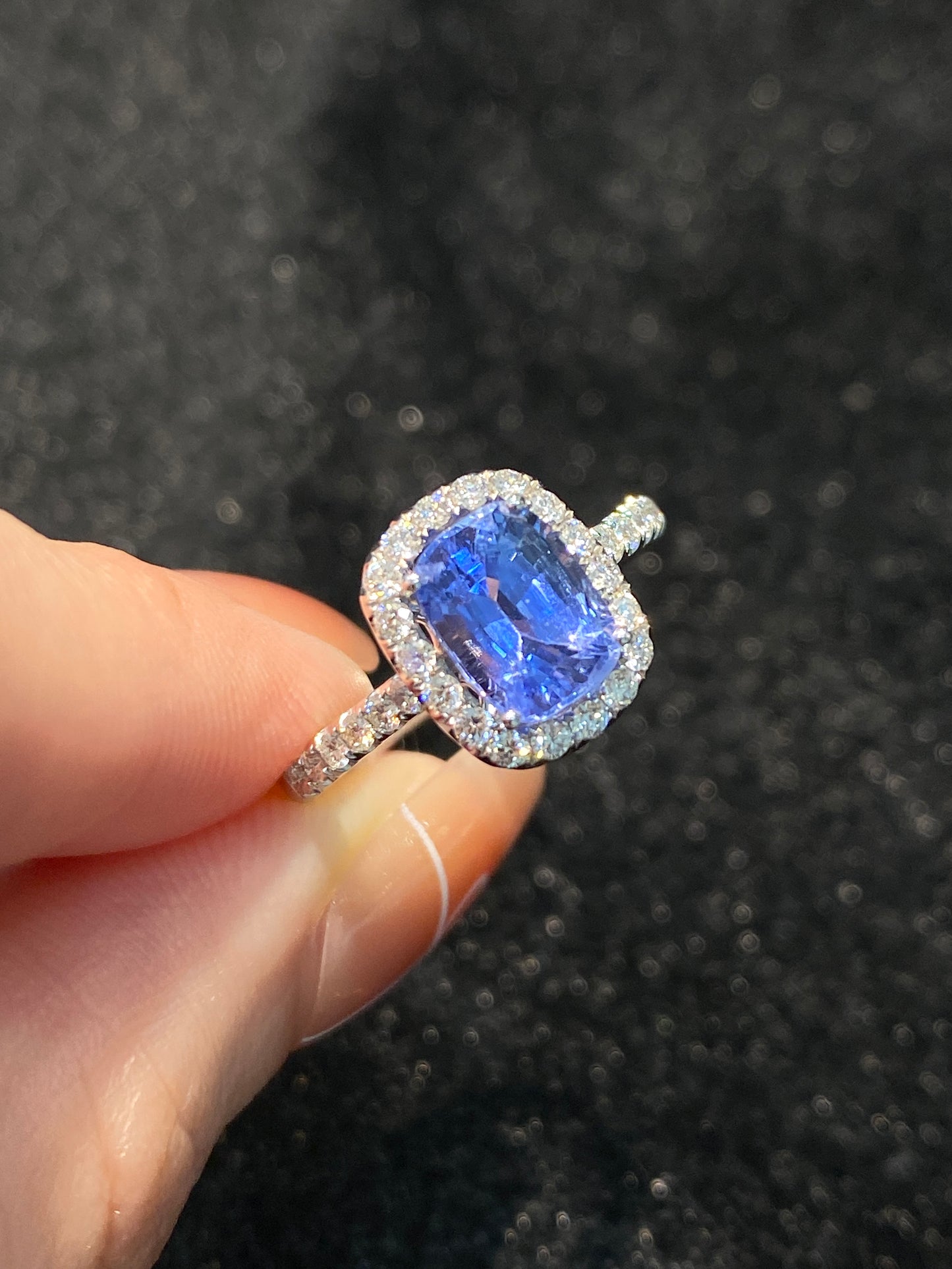 Natural Blue Sapphire Ring 2.13ct