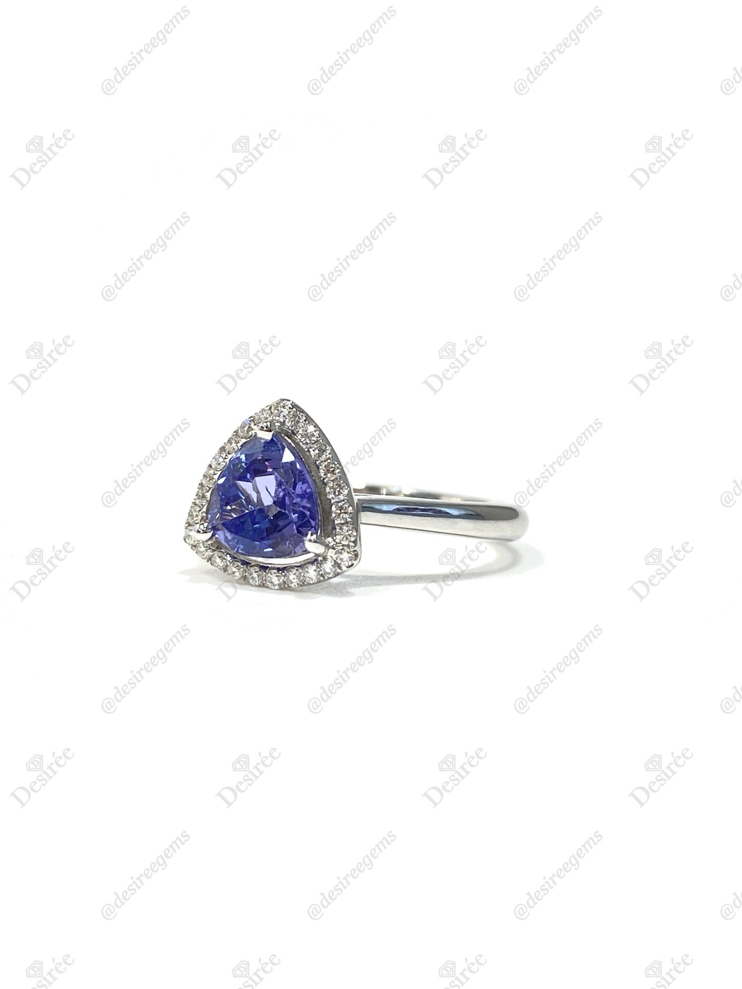 Natural Tanzanite 1.18ct Ring