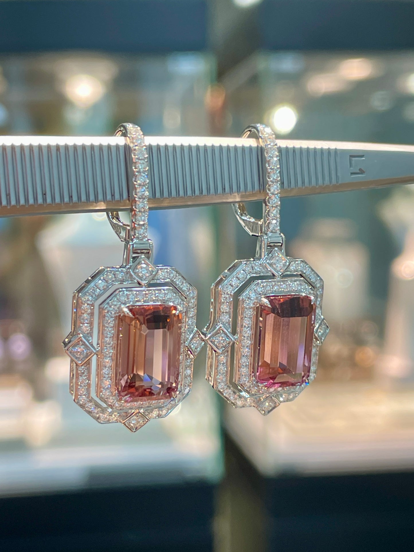 Natural Tourmaline 8.80ct Earrings