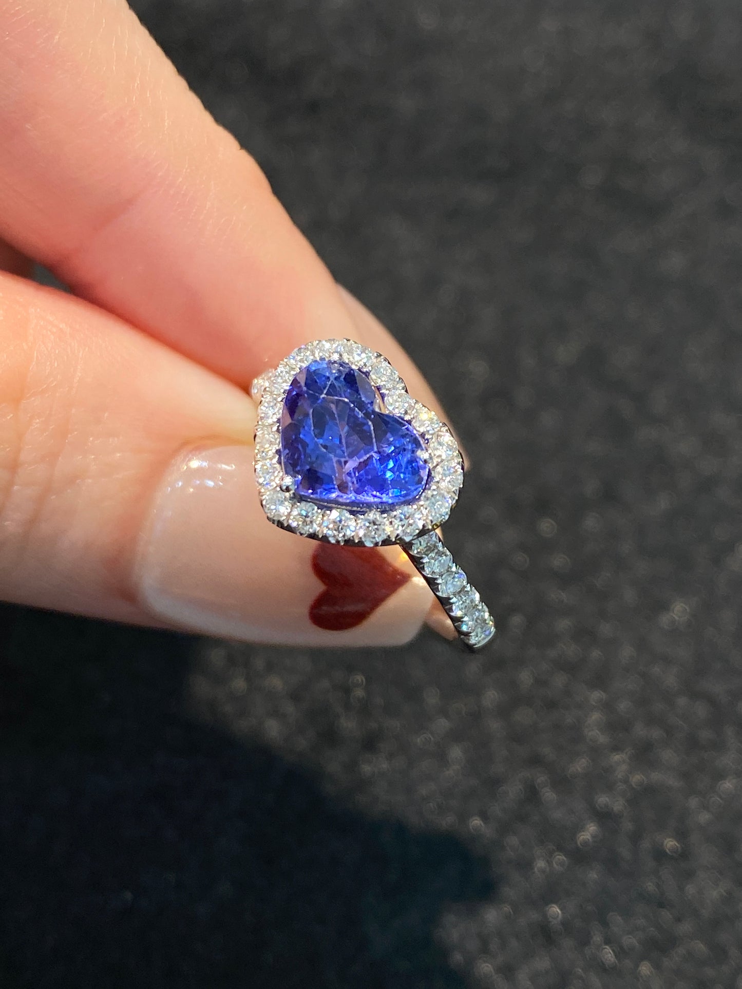 Natural Blue Sapphire 2.18ct Ring