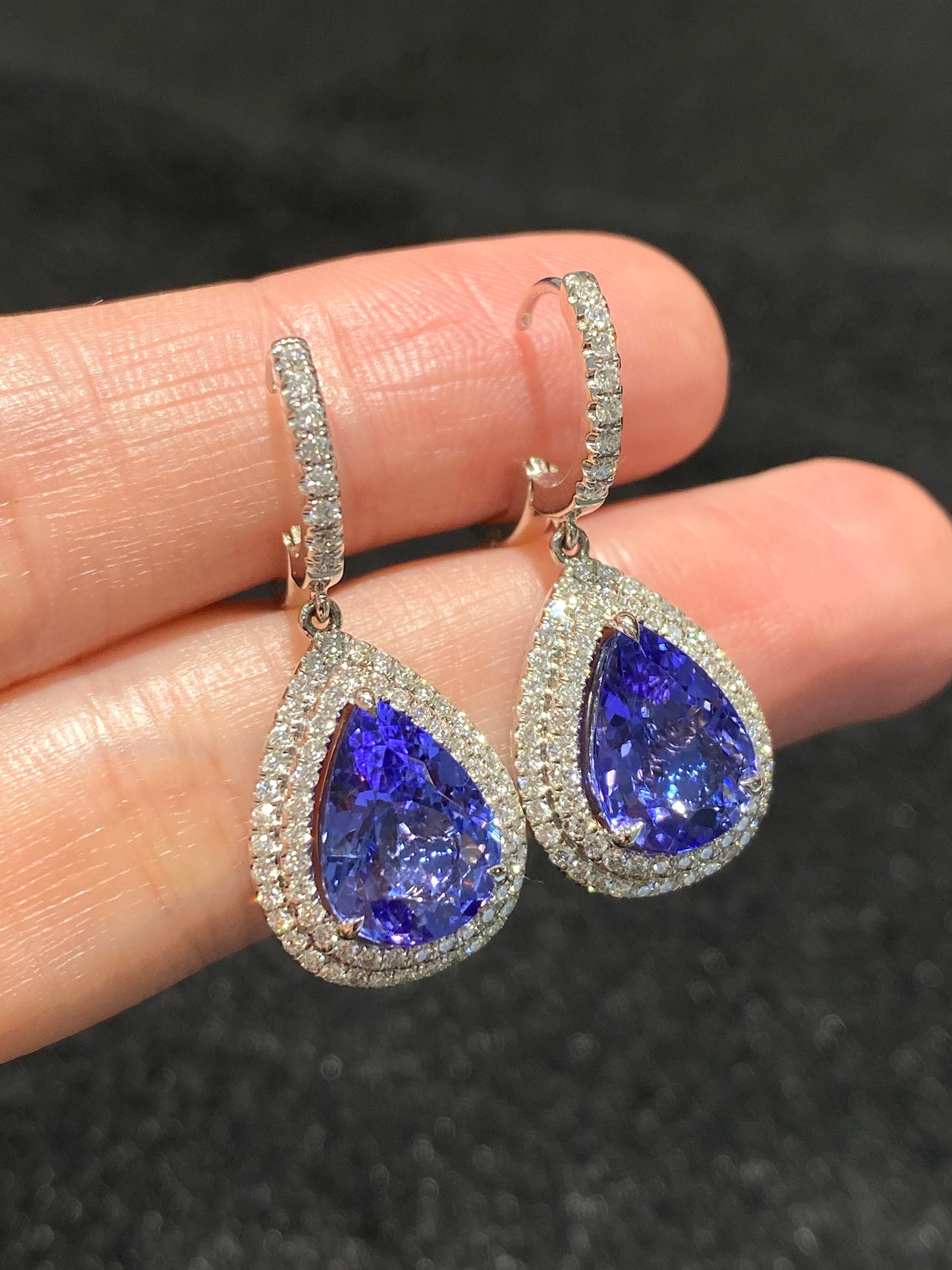 Natural Tanzanites 5.03ct Earrings