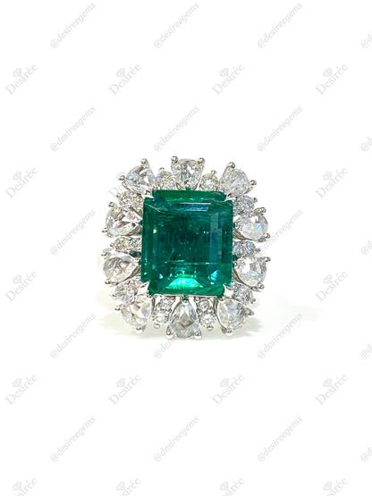 Natural Emerald 4.96ct Ring