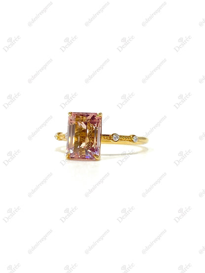 Natural Pink Tourmaline 2.38ct Ring