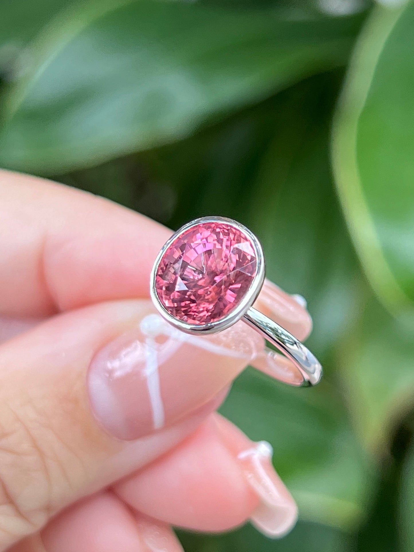 Natural Tourmaline 4.09ct Ring