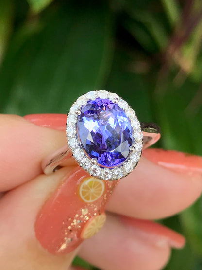 Natural Tanzanite 2.49ct Ring