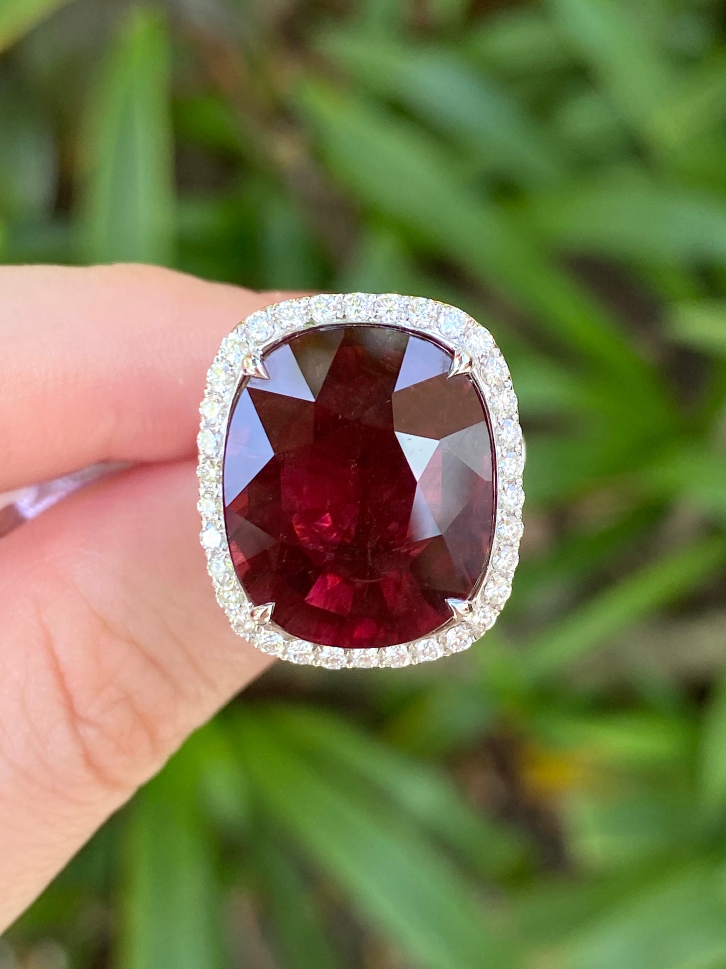 Natural Tourmaline 14.33ct Ring