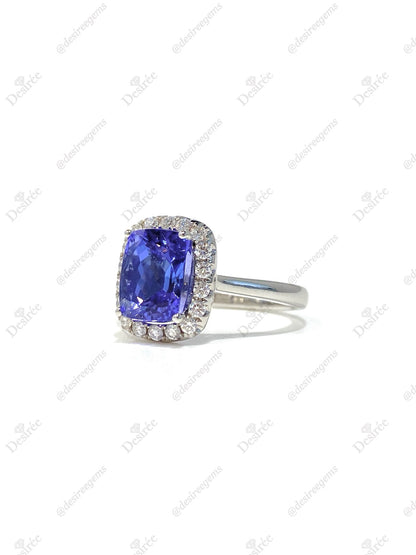 Natural Tanzanite 3.14ct Ring