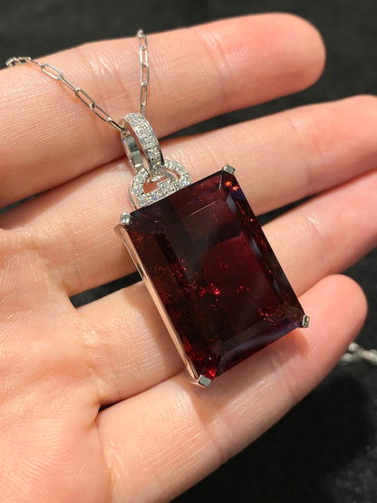 Natural Tourmaline 43.33ct Pendant