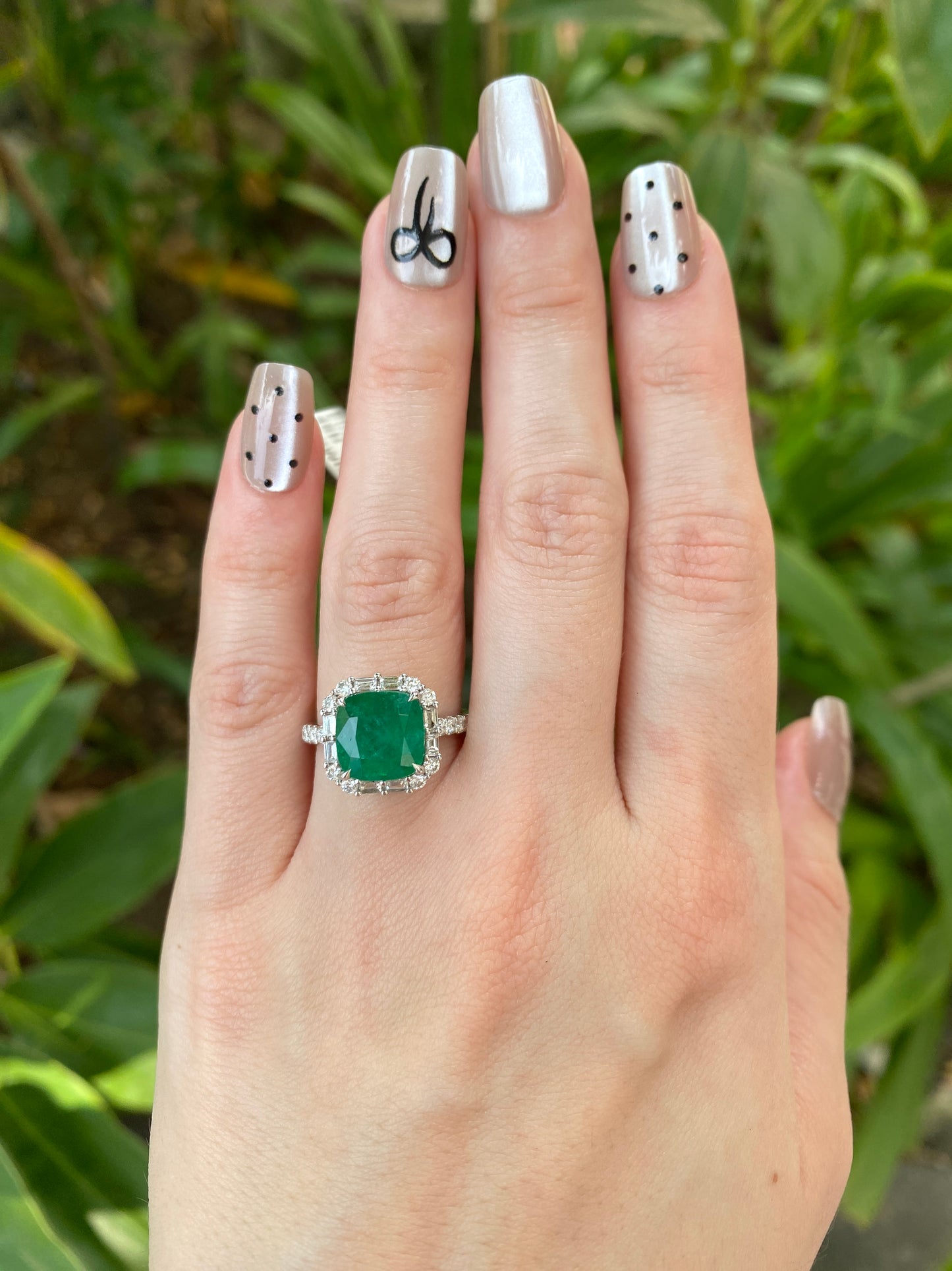 Natural Emerald 3.34ct Ring