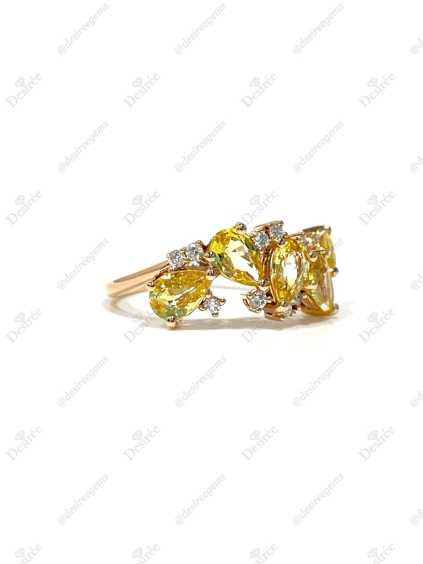 Natural Yellow Sapphire 2.17ct Ring