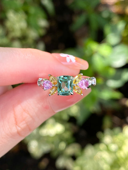 Natural Tourmaline 1.24ct Ring